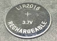 Eco Friendly Lithium Ion Button Cell LIR2016 15mAh   3.7V No Pollution
